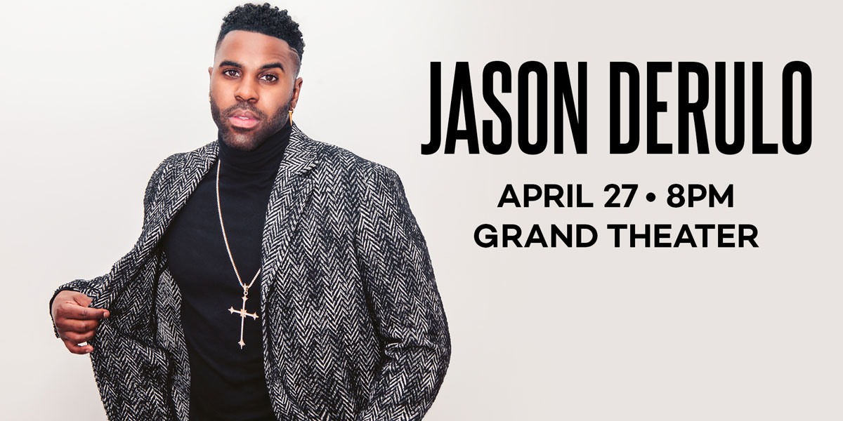 Jason Derulo At Foxwoods Special Offer For Gnacc Members